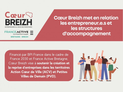"Coeur Breizh" : un programme pour accompagner la création d'entreprise