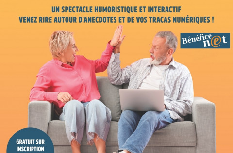 Bénéfice net : un spectacle humoristique interactif pour les seniors