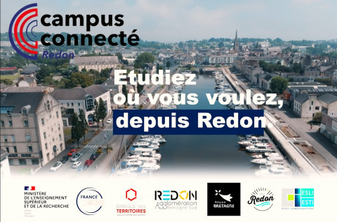 Campus connecté - Etudiez où vous voulez, depuis Redon !