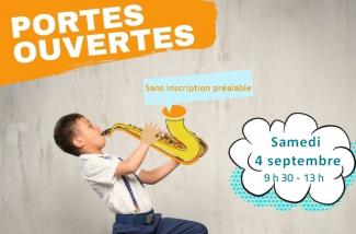 Portes ouvertes au Conservatoire Le 7 (rentrée 2021-2022)