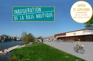 Inauguration de la base nautique "La Corderie"