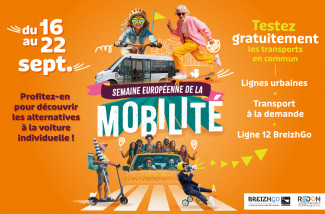 Du 16 au 22 septembre, des bons plans pour tester les alternatives à la voiture individuelle ! 