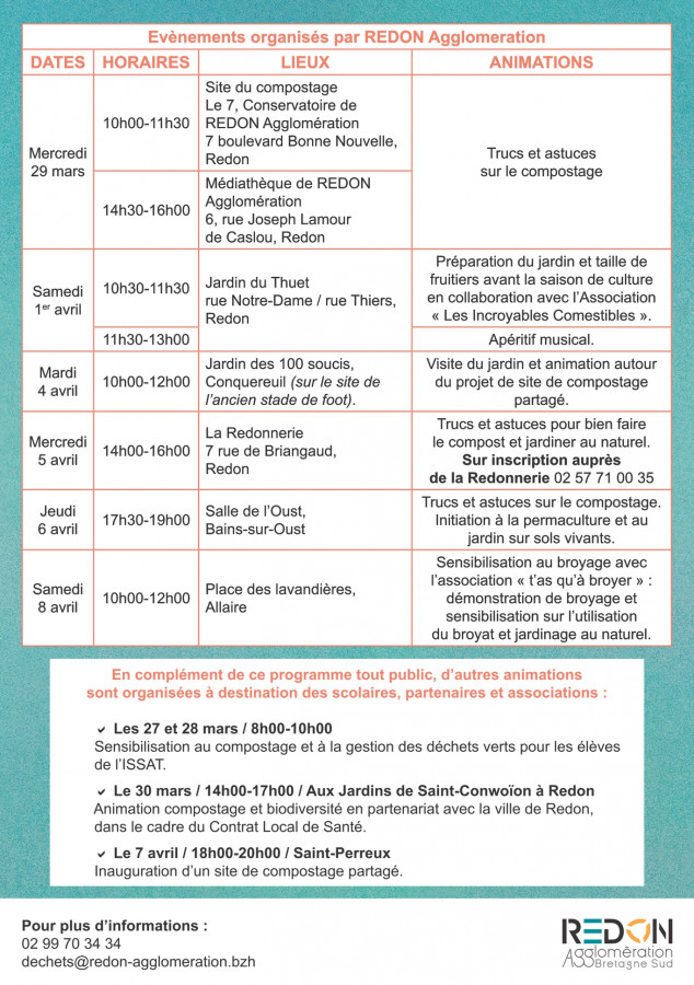 programme tous au compost 10e édition