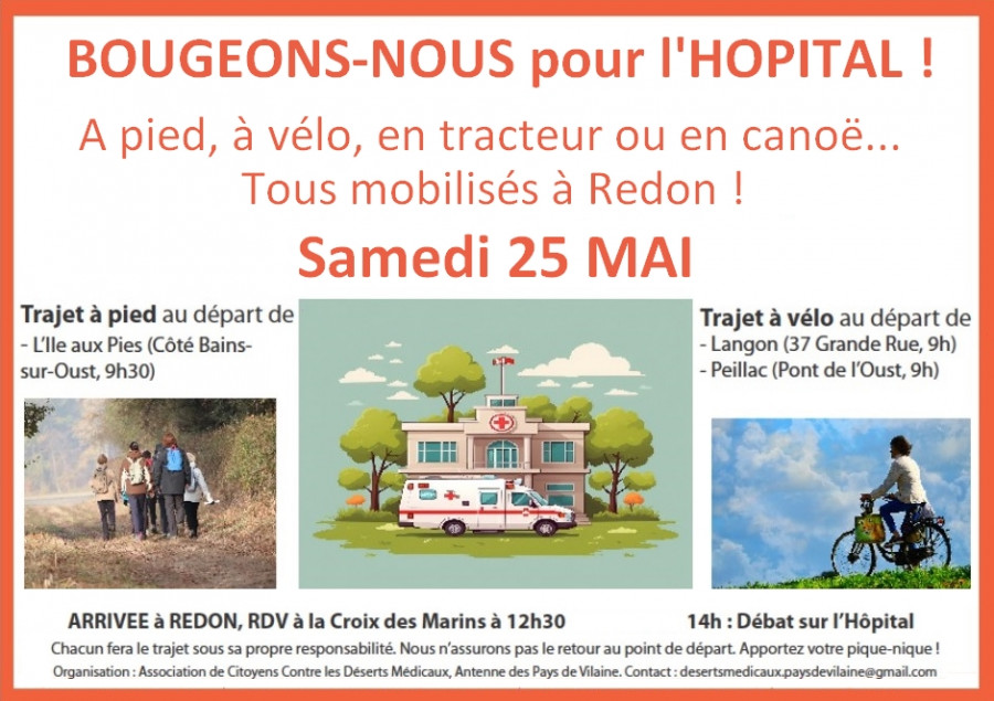 Hopital 25 mai 2024