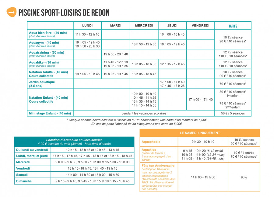 cours piscine Redon (déc 2024)