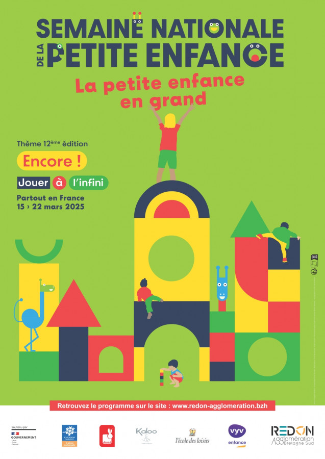 Affiche Semaine Nationale de la Petite Enfance 2025