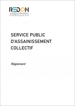 Réglement assainissement collectif