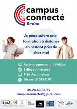 campus connecté - flyer